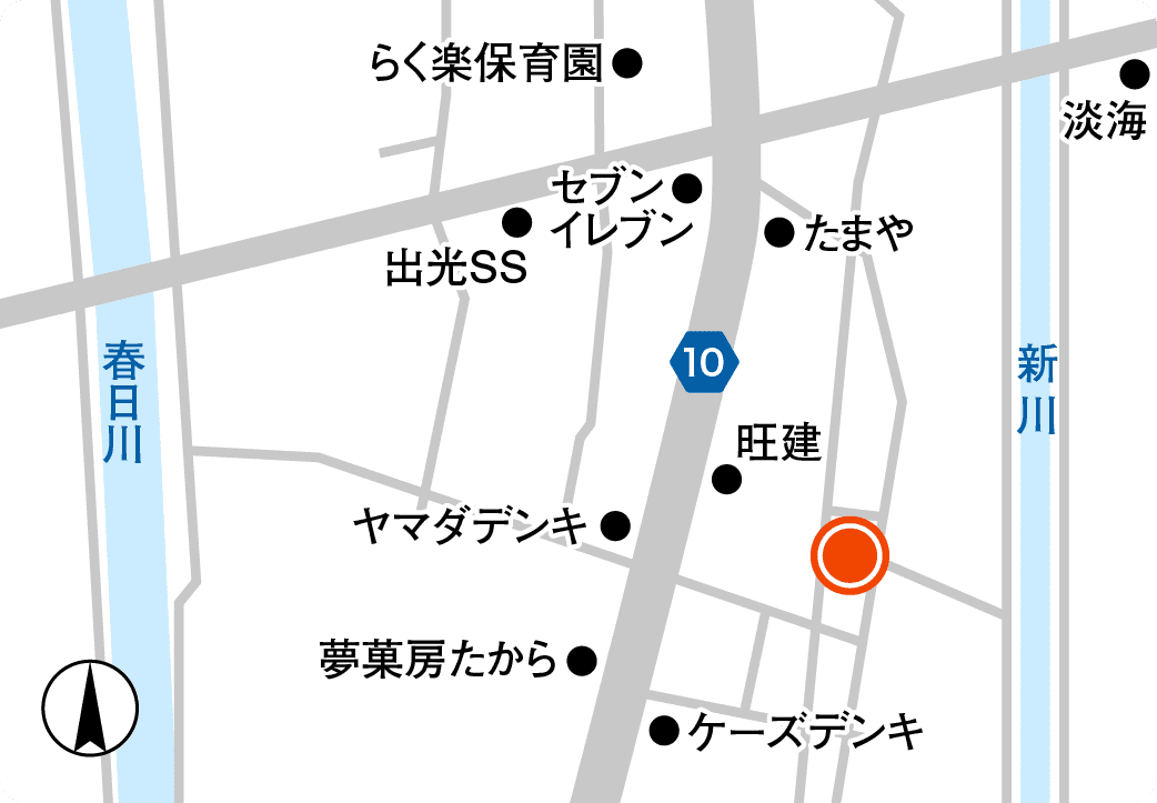 誠良興業本社の地図
